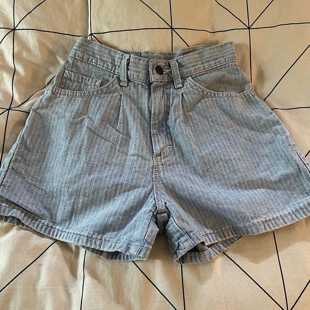 Light Wash High Waisted Woman’s Denim Shorts Lee Size 3